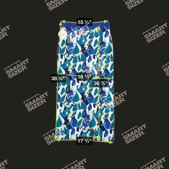 STAUD Giovanni Skirt Midi Pull On Abstract Print Hi-Rise Size Large - Picture 6 of 9